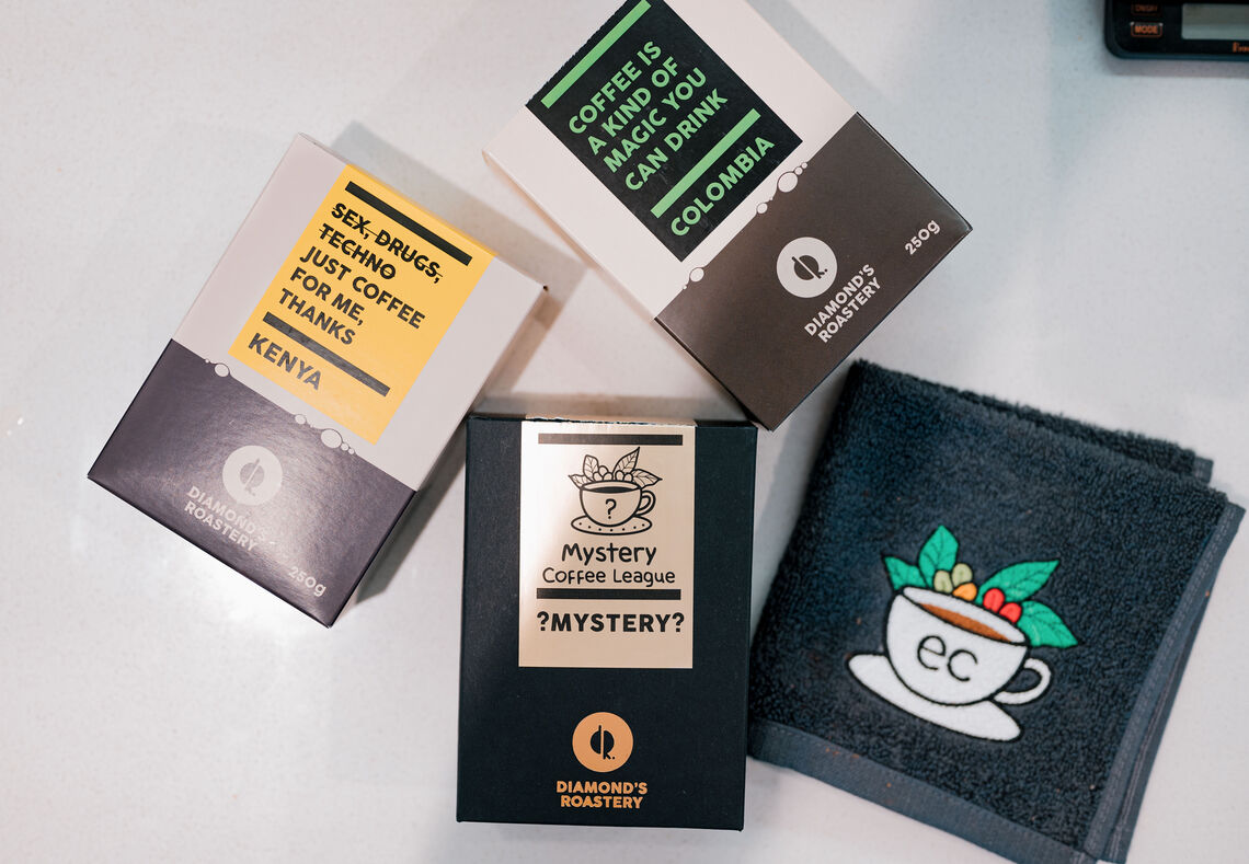 January Mystery Coffee Reveal Diamond S